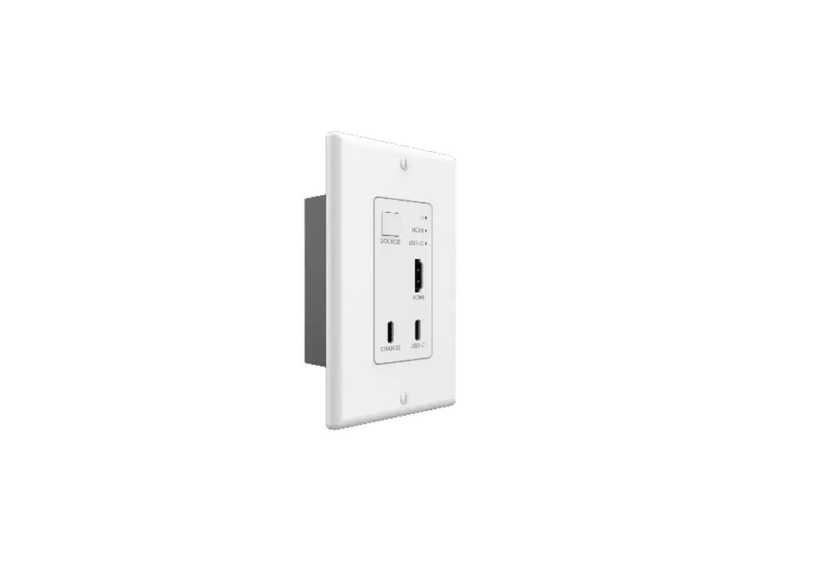 Vigillink Vlwp-uhc-tr 18gbps Cat 50m With Usb-c/hdmi Wall Plate Transmitter User Manual