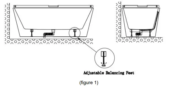 CLOVIS-21S0103-67-Acrylic-Flatbottom-Soaking-Bathtub-FIG2