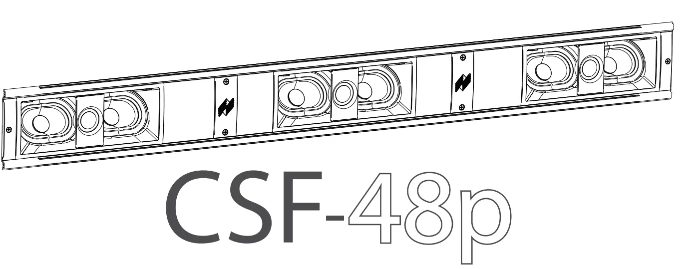 Niles CSF48P Passive Soundbar System-4