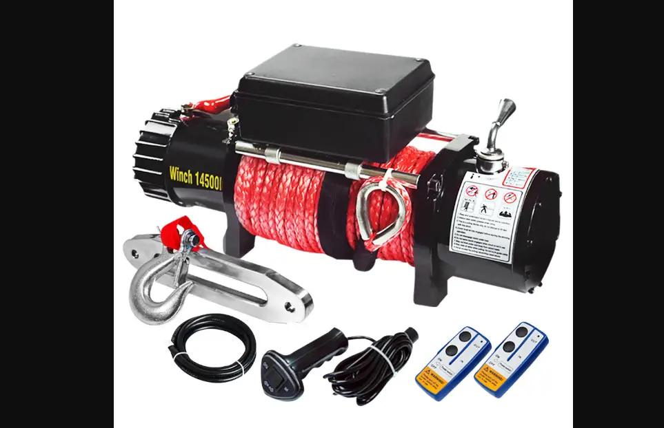 Fieryred Win14500r-rope Electric Winch User Manual
