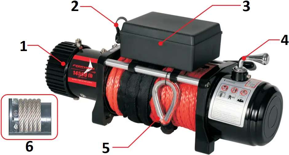WIN14500R-ROPE - Know your winch