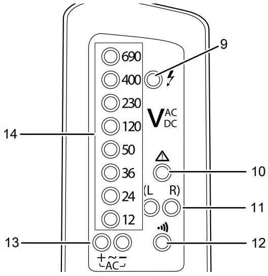 TROTEC BE20 Voltage Detector - fig 1