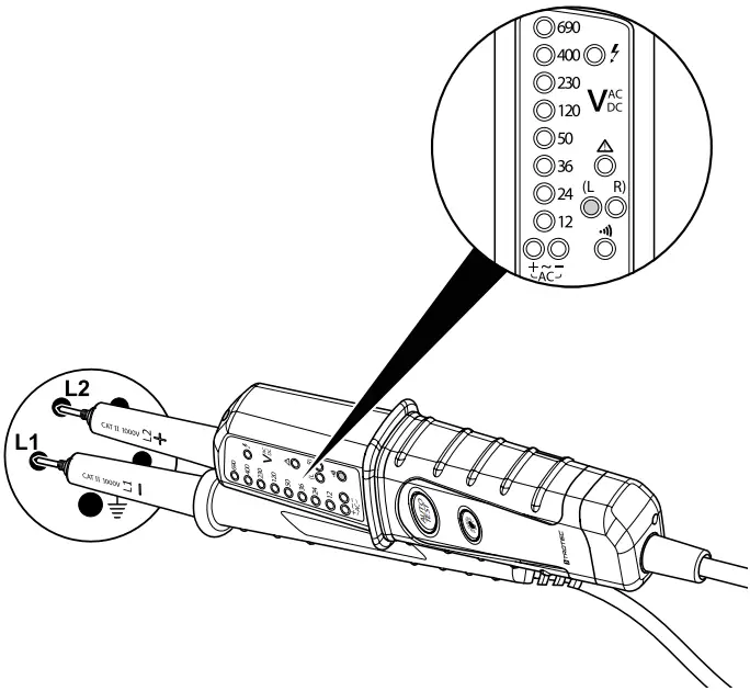 TROTEC BE20 Voltage Detector - fig 7