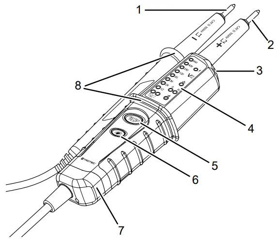 TROTEC BE20 Voltage Detector - fig
