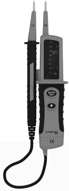 TROTEC BE20 Voltage Detector