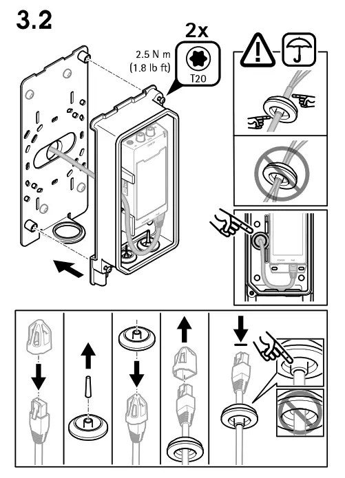 AXIS COMMUNICATIONS TU1002 VE Microphone Kit - fig 9