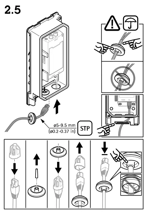 AXIS COMMUNICATIONS TU1002 VE Microphone Kit - fig6