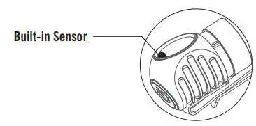 OLIGHT Perun 2 Rechargeable Right-Angle LED Flashlight User Manual - PROXIMITY PROTECTION FUNCTION