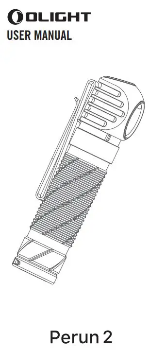 OLIGHT Perun 2 Rechargeable Right-Angle LED Flashlight User Manual