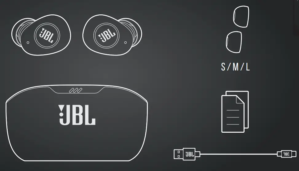 JBL WAVE BUDS True Wireless In Ear Headphones-