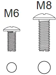 MOUNTUP MU0031 Universal TV Stand 36