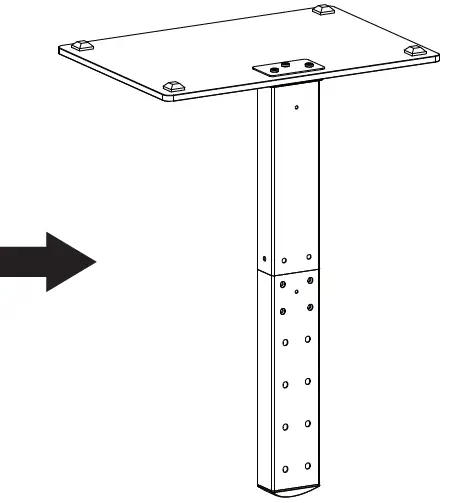 MOUNTUP MU0031 Universal TV Stand 44