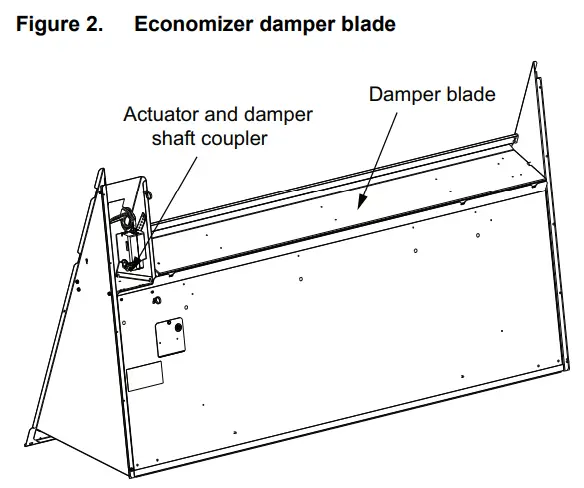TRANE-Technologies-BAYECON300-Downflow-Dry-Bulb-Economizer-fig-2