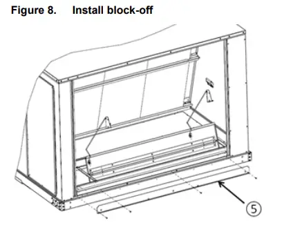 TRANE-Technologies-BAYECON300-Downflow-Dry-Bulb-Economizer-fig-8