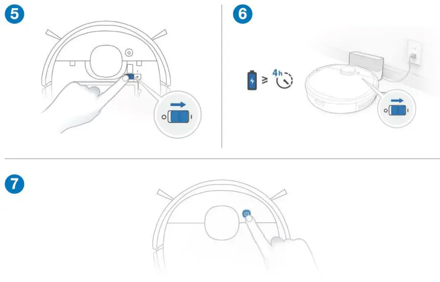 ECOVACS OZMO920 Robo Cleaners - Figure 5, 6, 7