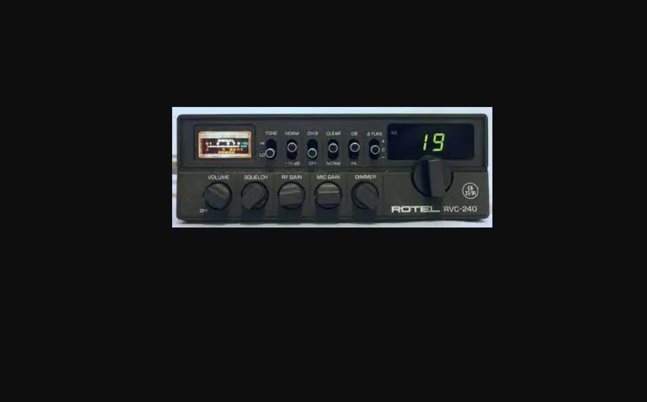 Rotel Rvc-240 Band Transceiver Owner's Manual Rotel Rvc-240 Band Transceiver Owner's Manual