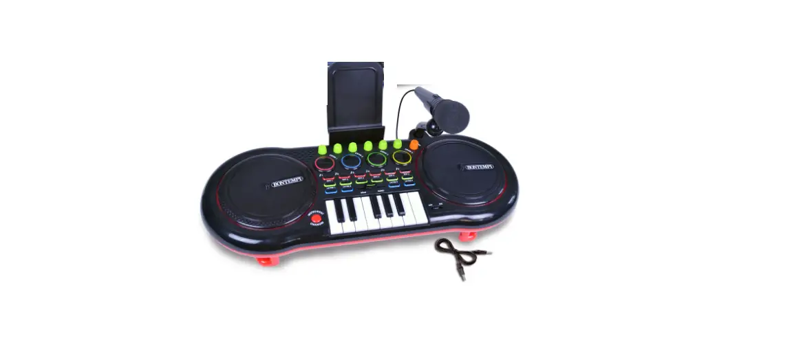 Bontempi 18 1000 Electronic Dj Mixer With Microphone Owner's Manual Bontempi 18 1000 Electronic Dj Mixer With Microphone Owner's Manual