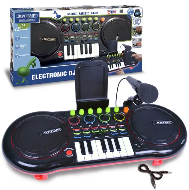 BONTEMPI-18-1000-Electronic-DJ-Mixer-with-MicrophonePRODUCT-IMAGE