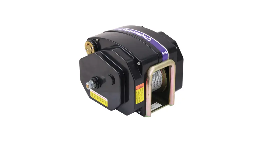 Powerwinch 915 Boat Trailer Winch Owner's Manual
