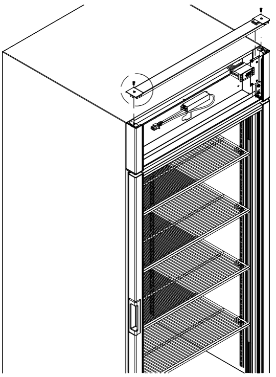 accucold ACR82L Upright Refrigerator - fig 5