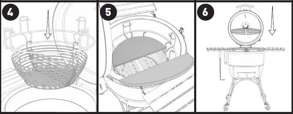 KAMADO-JOE KJ-MCC23-Charcoal-Basket-Grill-2