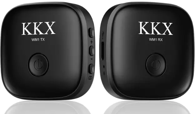 KKX-WM1-1 -Wireless -Lavalier-Microphone-product-image