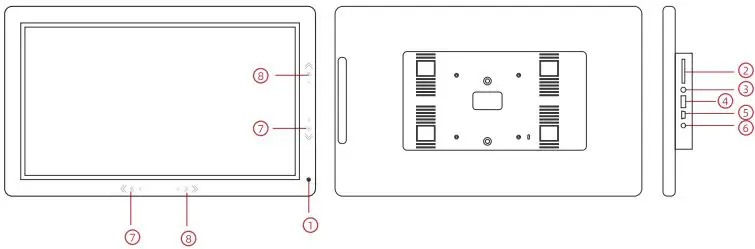 humblestead PF2152 21.5 Inch Smart Wifi Digital Photo Frame-fig2