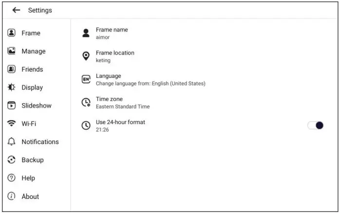 humblestead PF2152 21.5 Inch Smart Wifi Digital Photo Frame-fig23