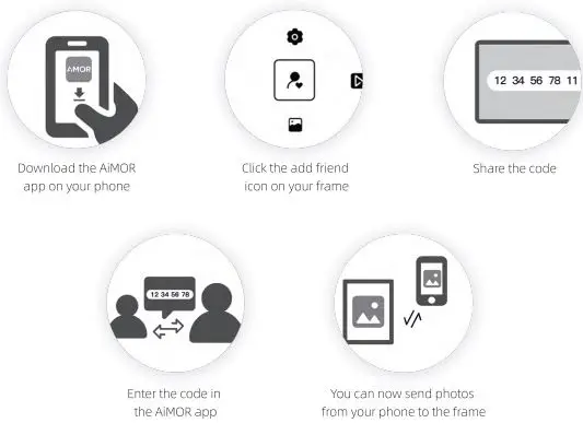 humblestead PF2152 21.5 Inch Smart Wifi Digital Photo Frame-fig8