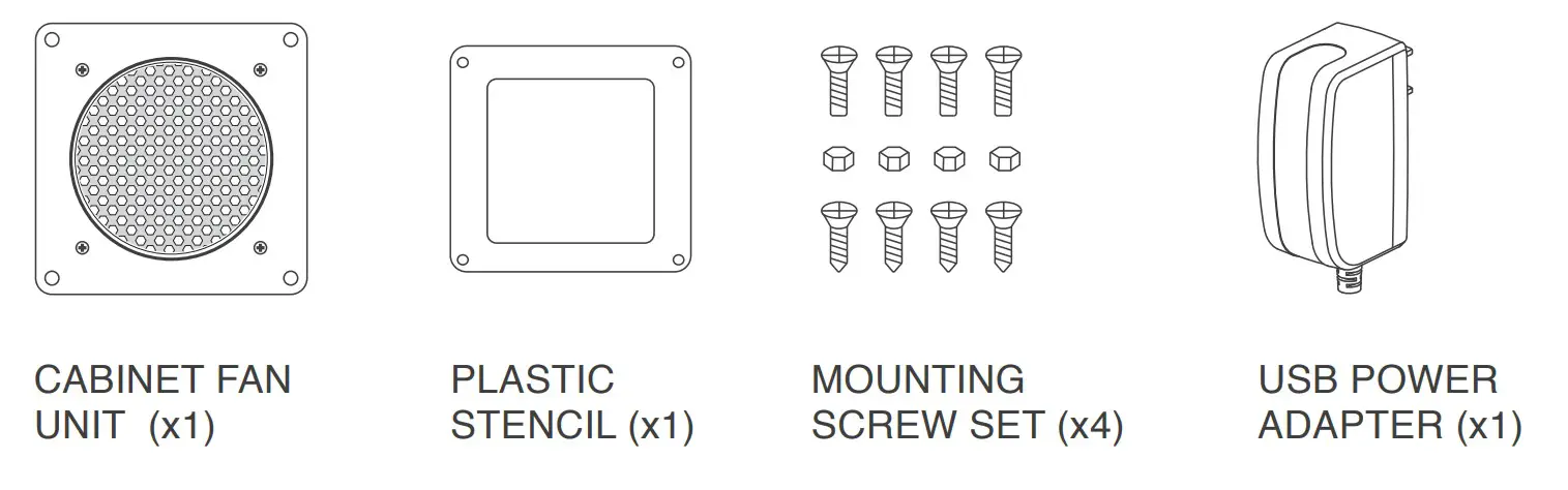 ACINFINITY Airplate Series Cabinet Cooling System - fig7