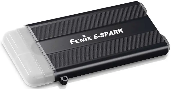 Fenix E-Spark Keychain Flashlight and Emergency Power Bank