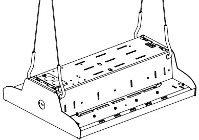 ALBEO ABV4 Series LED High Bay Luminaire - Figure 1