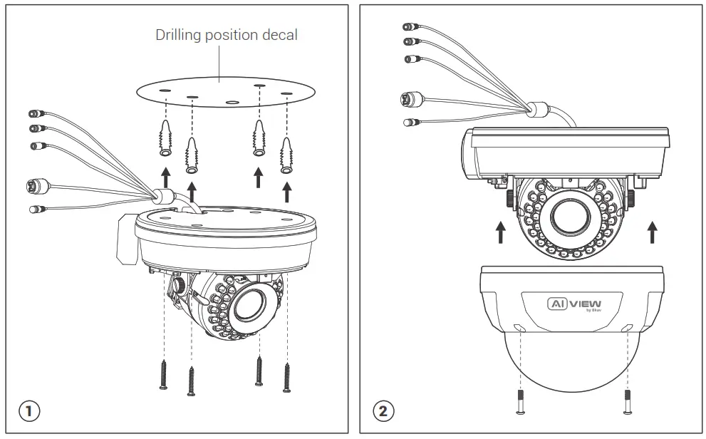 Bkav P450-0802GN 4K Dome Ai-Based Camera - Figure 1