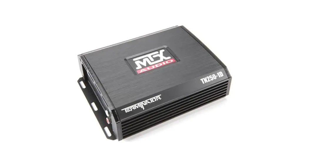 Mtx Audio Tn250-1d Mono-block Class-d Power Amplifier Owner's Manual Mtx Audio Tn250-1d Mono-block Class-d Power Amplifier Owner's Manual