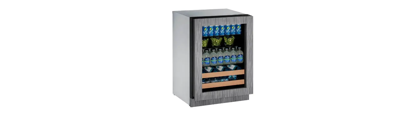 Xou24bcgoa 24 Inch Beverage Center Glass Framed Overlay, Reversible Hinge User Manual