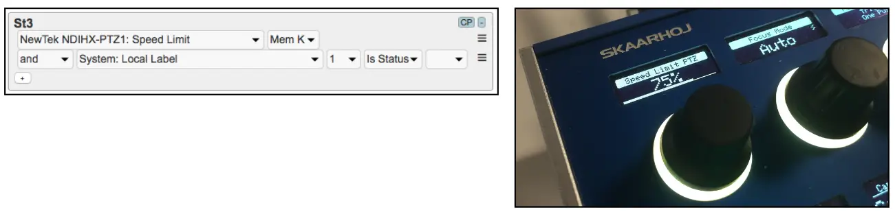 SKAARHOJ PTZ Fly Compact Controller - Setting10