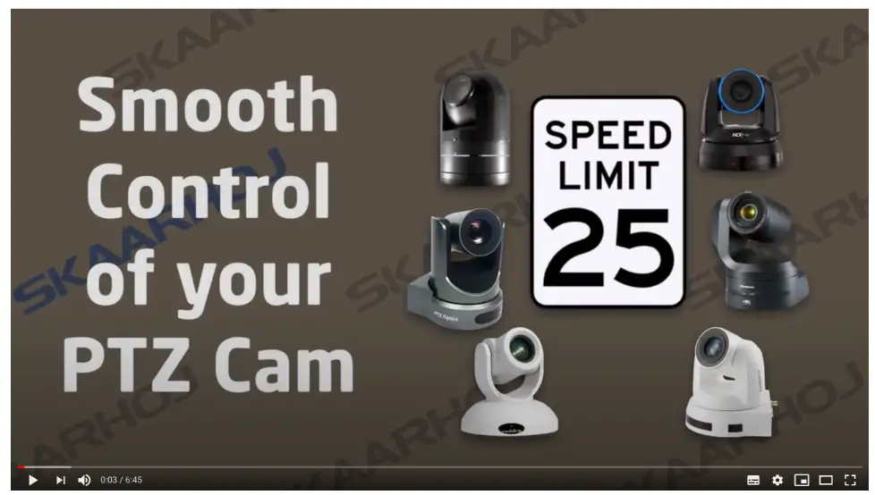 SKAARHOJ PTZ Fly Compact Controller - Setting13