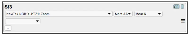 SKAARHOJ PTZ Fly Compact Controller - Setting14