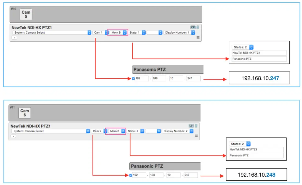 SKAARHOJ PTZ Fly Compact Controller - Setting7