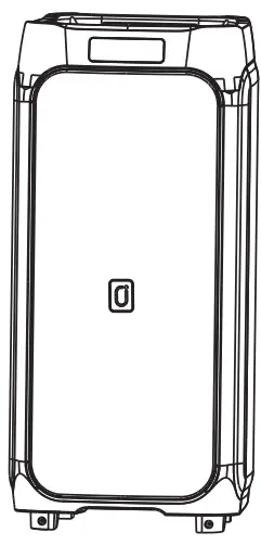 T9 Karaoke Machine with 2 Wireless Microphones
