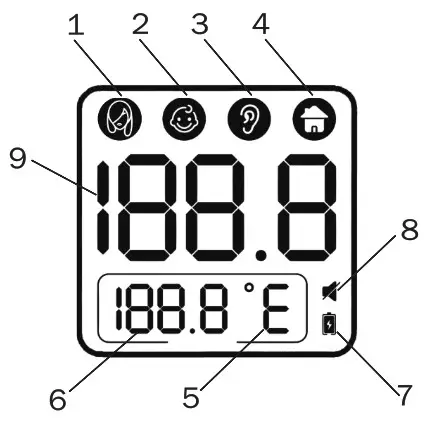 LIFESMART AOJ-20B Touchless Thermometer- LIFESMART AOJ-20B Touchless Thermometer