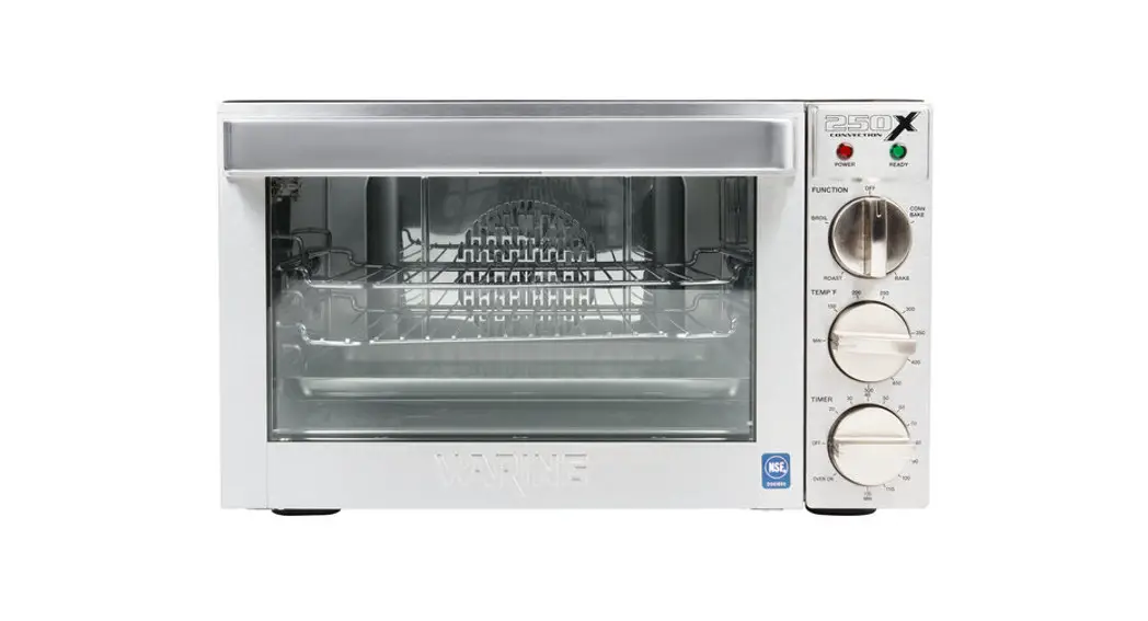 Waring Commercial Wco250x Quarter Size Heavy Duty Convection Oven Instructions