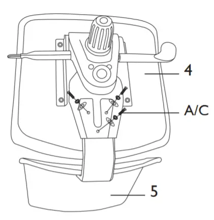 Schaffenburg Office Chair serie o45 -FIGURE 3