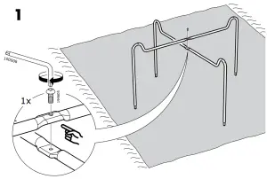 IKEA KROKHOLMEN Side Table Outdoor Beige - figure 5