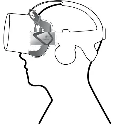 haptics Tactal DK2 Haptic Mask for Face - Wearing device