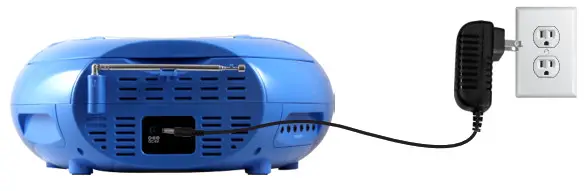 HamiltonBuhl 8796 Portable Bluetooth CD Player- AC Operation