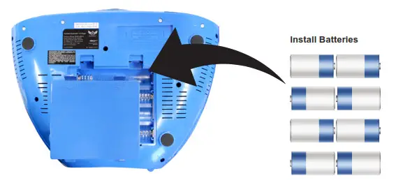 HamiltonBuhl 8796 Portable Bluetooth CD Player- Battery Operation