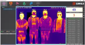 MAGNITY ThermoGroup Thermal Camera for Fever Detection - image
