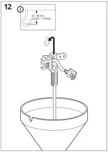 IKEA 404.049.14 NÄVLINGE LED Work Lamp - logo14