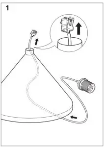 IKEA 404.049.14 NÄVLINGE LED Work Lamp - logo3